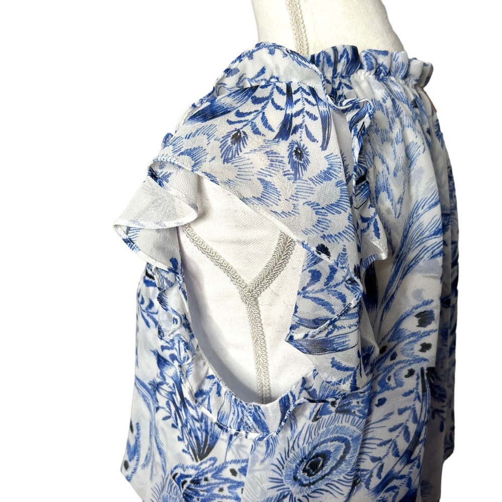 MISA Los Angeles Lilian Dress Peacock Size M - Picture 13 of 16